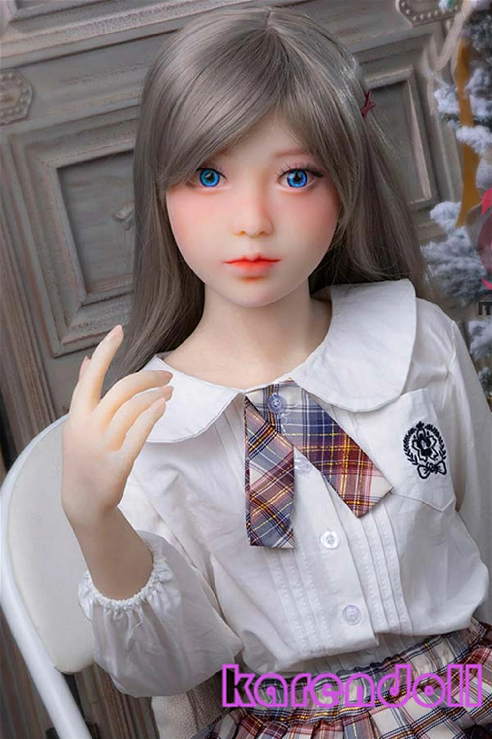 Silver Hair Love Doll