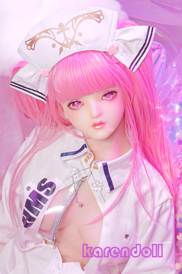 pink hair anime love doll